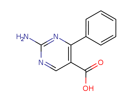 5-Pyrimidinecarboxylicacid, 2-amino-4-phenyl- cas  91093-42-4