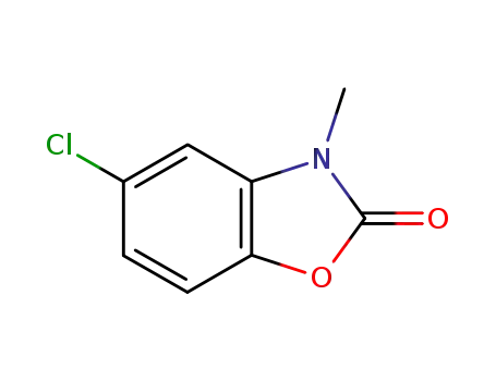Molecular Structure of 5790-90-9 (5-Chloro-3-methylbenzoxazol-2(3H)-one)