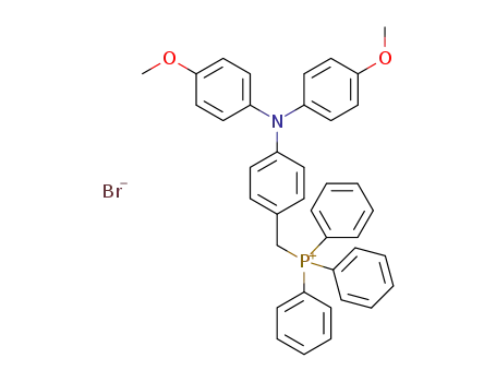 Phosphonium, [[4-[bis(4-methoxyphenyl)amino]phenyl]methyl]triphenyl-,
bromide