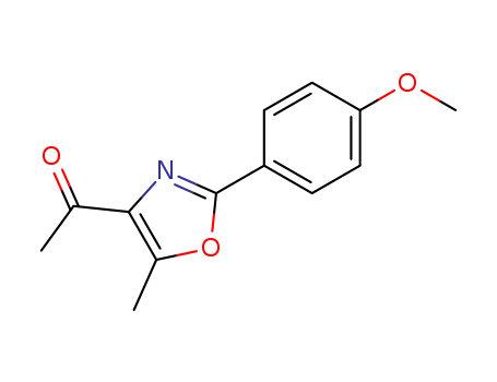 Ethanone, 1-[2-(4-methoxyphenyl)-5-methyl-4-oxazolyl]-
