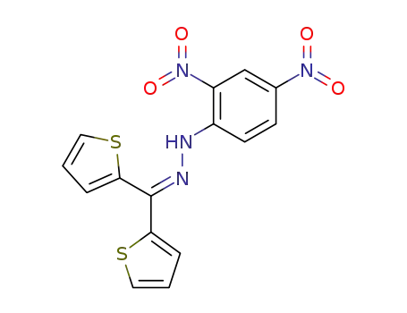 di-2-thienyl ketone 2,4-dinitrophenyl hydrazone