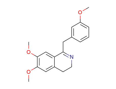 6,7-dimethoxy-1-(3'-methoxybenzyl)-1,2,3,4-tetrahydroisoquinoline