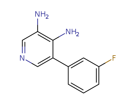 5-(3-fluorophenyl)pyridine-3,4-diamine(1214358-61-8)