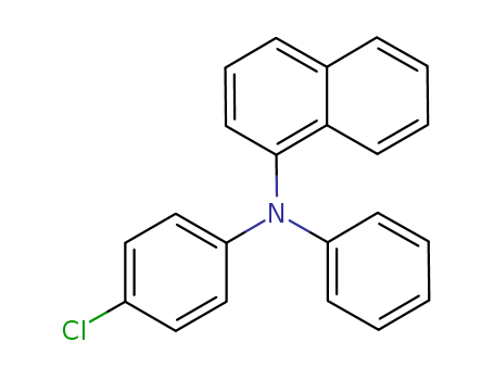 1-Naphthalenamine, N-(4-chlorophenyl)-N-phenyl-