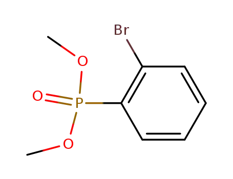 Molecular Structure of 15104-41-3 (dimethyl (2-bromophenyl)phosphonate)