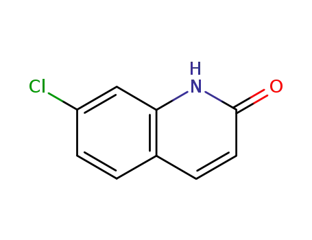 Molecular Structure of 22614-72-8 (7-Chloro-2-hydroxyquinoline)