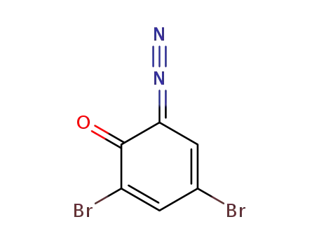 2,4-dibromo-6-diazocyclohexa-2,4-dien-1-one