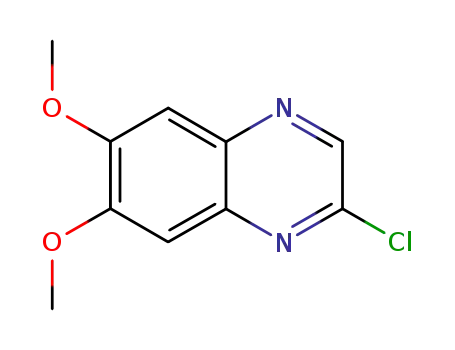Molecular Structure of 216699-86-4 (2-CHLORO-6,7-DIMETHOXYQUINOXALINE)