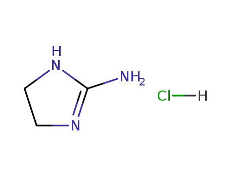 Molecular Structure of 26893-38-9 (Ethylene Guanidine)