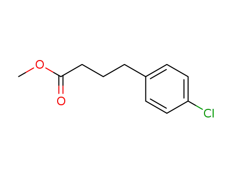 Molecular Structure of 20637-04-1 (methyl 4-(4-chlorophenyl)butanoate)