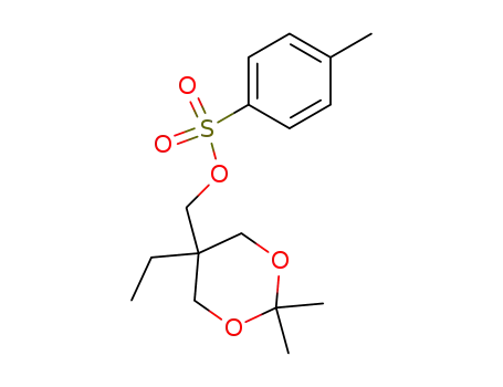 toluene-4-sulfonic acid 5-ethyl-2,2-dimethyl-[1,3]dioxan-5-ylmethyl ester
