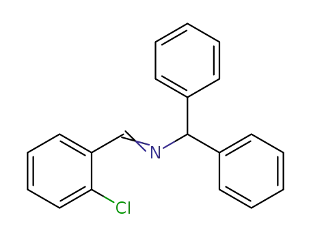 Benzenemethanamine, N-[(2-chlorophenyl)methylene]-a-phenyl-