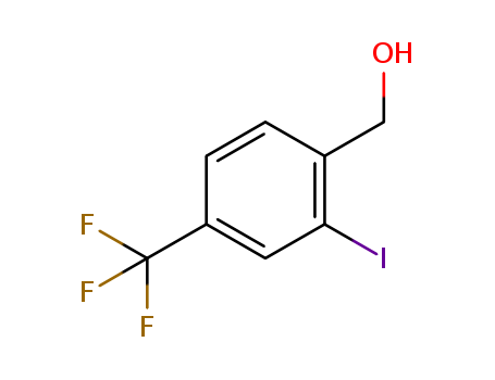 [2-iodo-4-(trifluoromethyl)phenyl]methanol cas no. 873005-49-3 98%