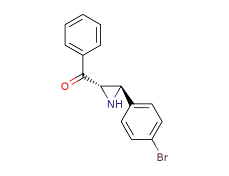 (3-(4-bromophenyl)aziridin-2-yl)(phenyl)methanone