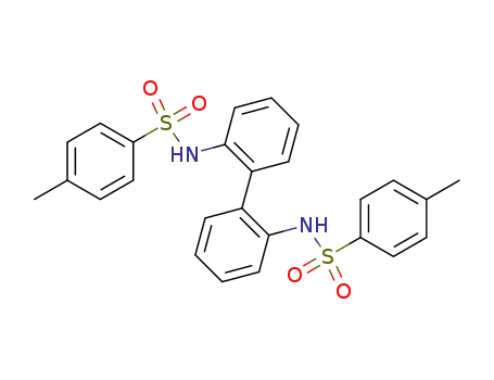 Molecular Structure of 173044-24-1 (4-methyl-N-(2'-{[(4-methylphenyl)sulfonyl]amino}[1,1'-biphenyl]-2-yl)benzenesulfonamide)