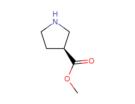 3-Pyrrolidinecarboxylic acid, methyl ester, (3S)- (9CI)