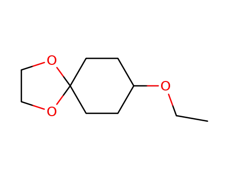 Molecular Structure of 55103-52-1 (8-Ethoxy-1,4-dioxaspiro[4.5]decane)