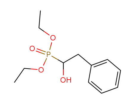 Phosphonic acid, (1-hydroxy-2-phenylethyl)-, diethyl ester