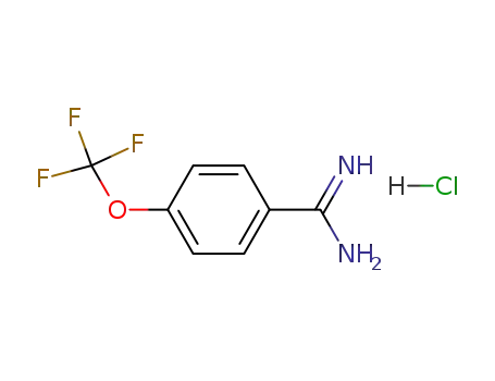 4-(Trifluoromethoxy)benzimidamide(HCl)