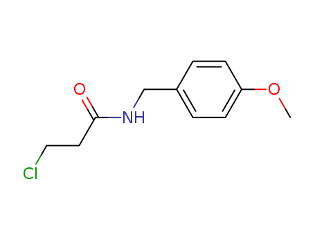 3-CHLORO-N-(4-METHOXY-BENZYL)-PROPIONAMIDE