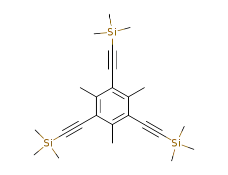 1,3,5-trimethyl-2,4,6-tri(2-trimethylsilylethynyl)benzene