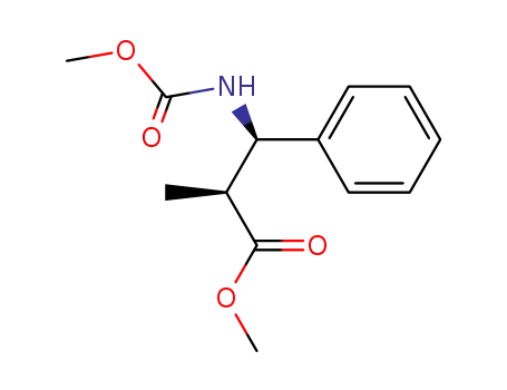 (2S,3R)-Methyl 3-((methoxycarbonyl)amino)-2-methyl-3-phenylpropanoate