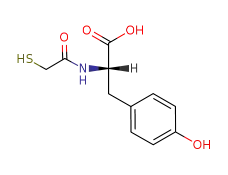 (S)-3-(4-hydroxyphenyl)-2-(2-mercaptoacetamido)propanoic acid