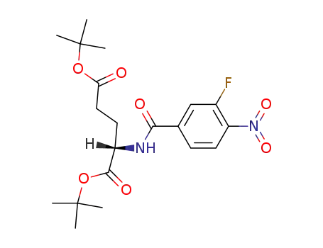 L-Glutamic acid, N-(3-fluoro-4-nitrobenzoyl)-, bis(1,1-dimethylethyl)
ester