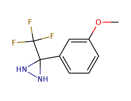 Diaziridine,3-(3-methoxyphenyl)-3-(trifluoromethyl)-