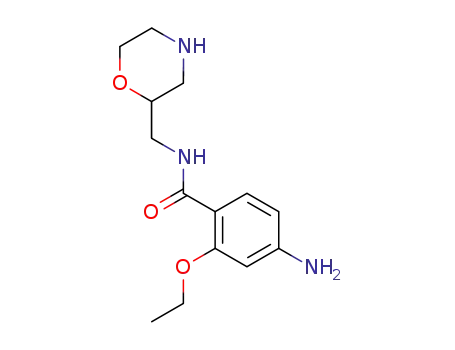4-amino-2-ethoxy-N-(morpholin-2-ylmethyl)benzamide