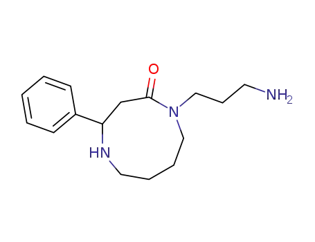 1-(3-aminopropyl)-4-phenyl-1,5-diazacyclononan-2-one