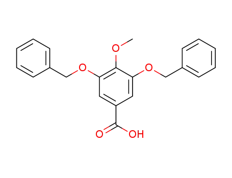 Benzoic acid, 4-methoxy-3,5-bis(phenylmethoxy)-
