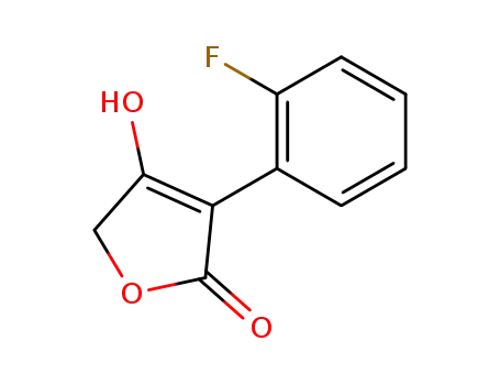 2(5H)-Furanone, 3-(2-fluorophenyl)-4-hydroxy-