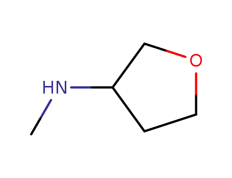 Molecular Structure of 1292902-56-7 ((S)-Methyl-(tetrahydro-furan-3-yl)-amine)