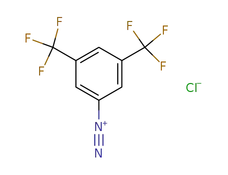 Benzenediazonium, 3,5-bis(trifluoromethyl)-, chloride