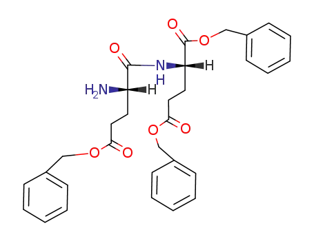 Molecular Structure of 82082-83-5 (L-Glutamic acid, N-L-a-glutamyl-, tris(phenylmethyl) ester)