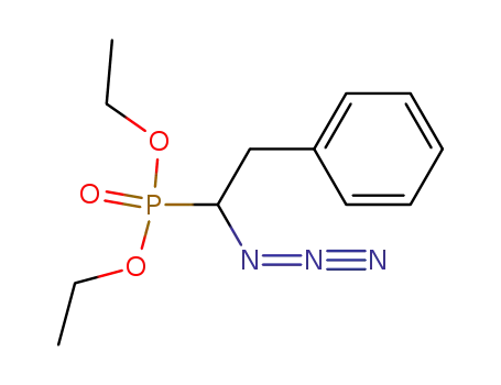 (1-Azido-2-phenyl-ethyl)-phosphonic acid diethyl ester