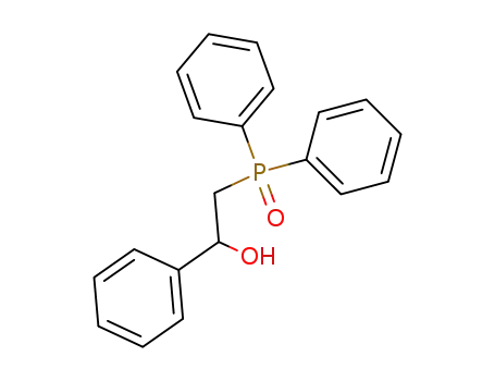 Molecular Structure of 100065-14-3 ((2-hydroxy-2-phenylethyl)diphenylphosphine oxide)