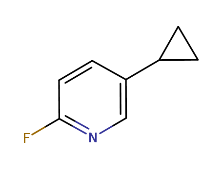 5-cyclopropyl-2-fluoropyridine