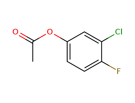 아세트산 3-클로로-4-플루오로-페닐 에스테르