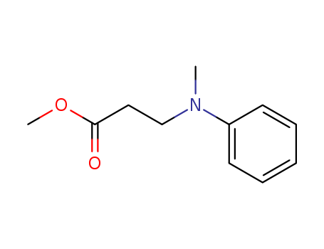 b-Alanine,N-methyl-N-phenyl-, methyl ester