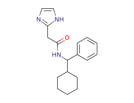 N-(cyclohexylphenylmethyl)-2-(1H-imidazol-2-yl)acetamide