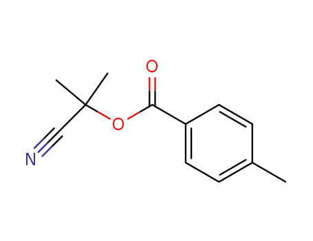 4-methyl-benzoic acid 1-cyano-1-methyl-ethyl ester
