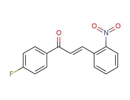 2-Propen-1-one, 1-(4-fluorophenyl)-3-(2-nitrophenyl)-