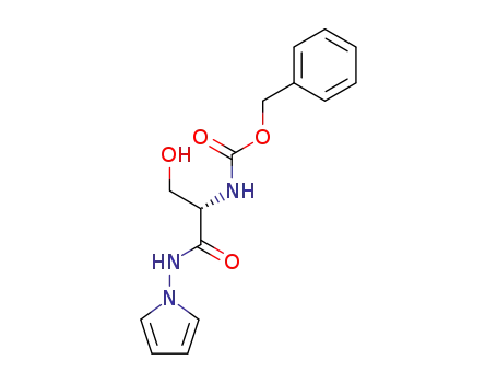 (S)-2-<(Benzyloxycarbonyl)amino>-3-hydroxy-N-(1-pyrrolyl)propanamide