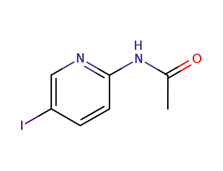 Molecular Structure of 66131-78-0 (2-ACETYLAMINO-5-IODOPYRIDINE)