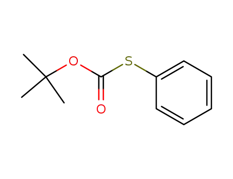 Molecular Structure of 36760-43-7 (o-(tert-Butyl) S-phenyl thiocarbonate)