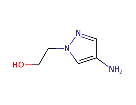 Molecular Structure of 948571-47-9 (2-(4-AMino-1H-pyrazol-1-yl)ethanol)