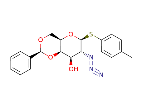 4-methylphenyl 2-azido-4,6-O-benzylidene-2-deoxy-1-thio-β-D-galactopyranoside