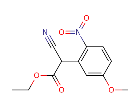 Ethyl 2-cyano-2-(5-methoxy-2-nitrophenyl)acetate